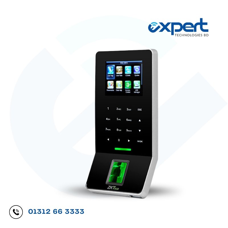 ZKTeco F22 Ultra-Thin Fingerprint Time Attendance & Access Control Terminal