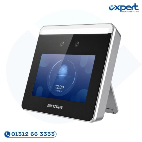 Hikvision DS-K1T331 compact face recognition time attendance terminal with 3.97-inch touch screen and RS-485 for indoor access control