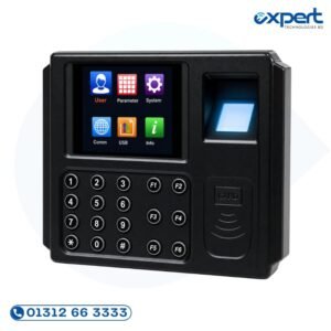 Hundure HTA-500PEF fingerprint time attendance recorder with 2.8-inch LCD voice prompt TCP/IP and USB connectivity from Taiwan