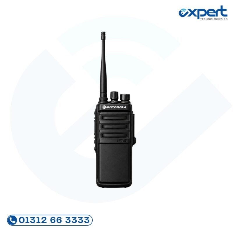 Motorola GP3688 15W UHF walkie talkie with 5.2km range and 4800mAh battery for professional communication