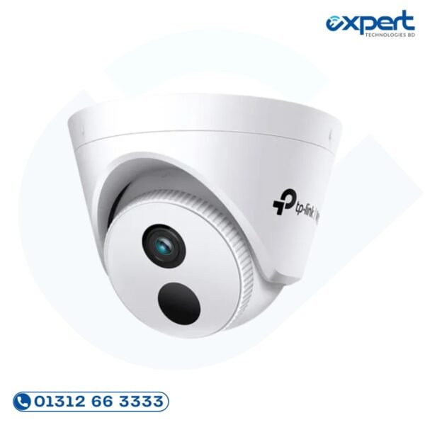TP-Link VIGI C430I 3MP IR turret IP camera with PoE smart detection and H.265+ compression for indoor surveillance