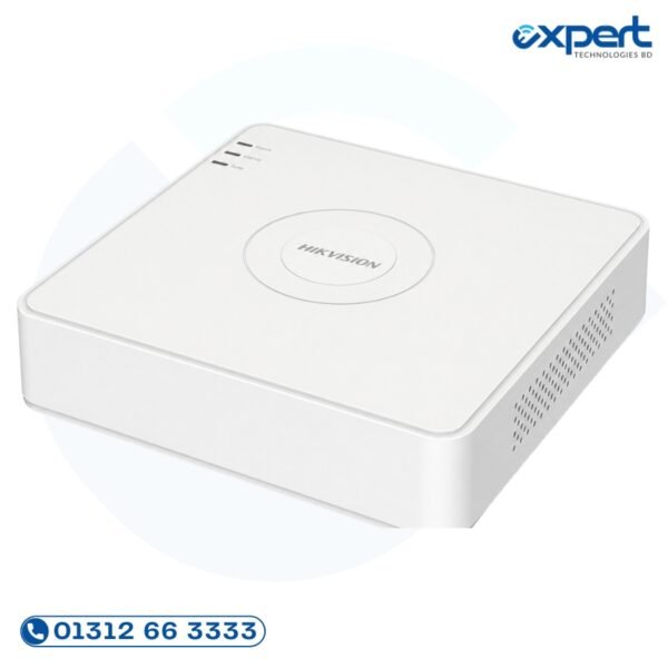 Hikvision IDS-7104HQHI-M1-S 4 channel AcuSense mini 1U DVR with H.265 Pro+ deep learning detection and Hik-Connect