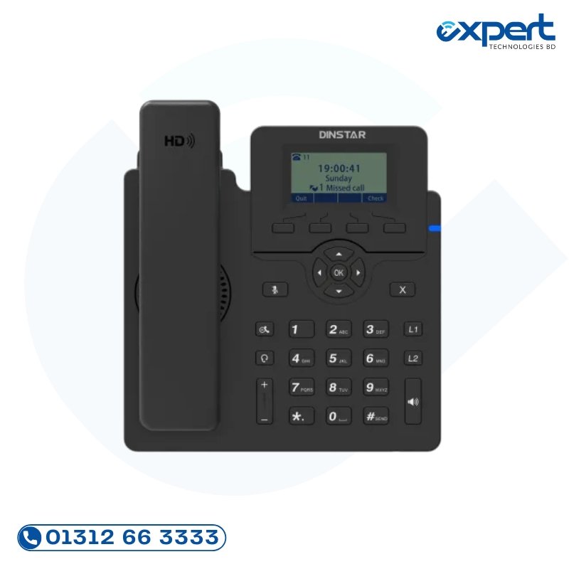 DINSTAR C60LP IP Phone with PoE Price in Bangladesh